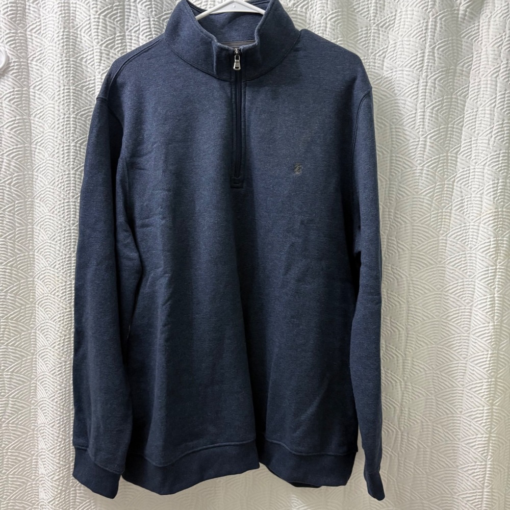 IZOD Men's Quarter Zip Pullover Sweater Long Sleeve‎ Casual Top